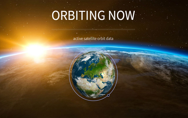 satellite orbits around earth